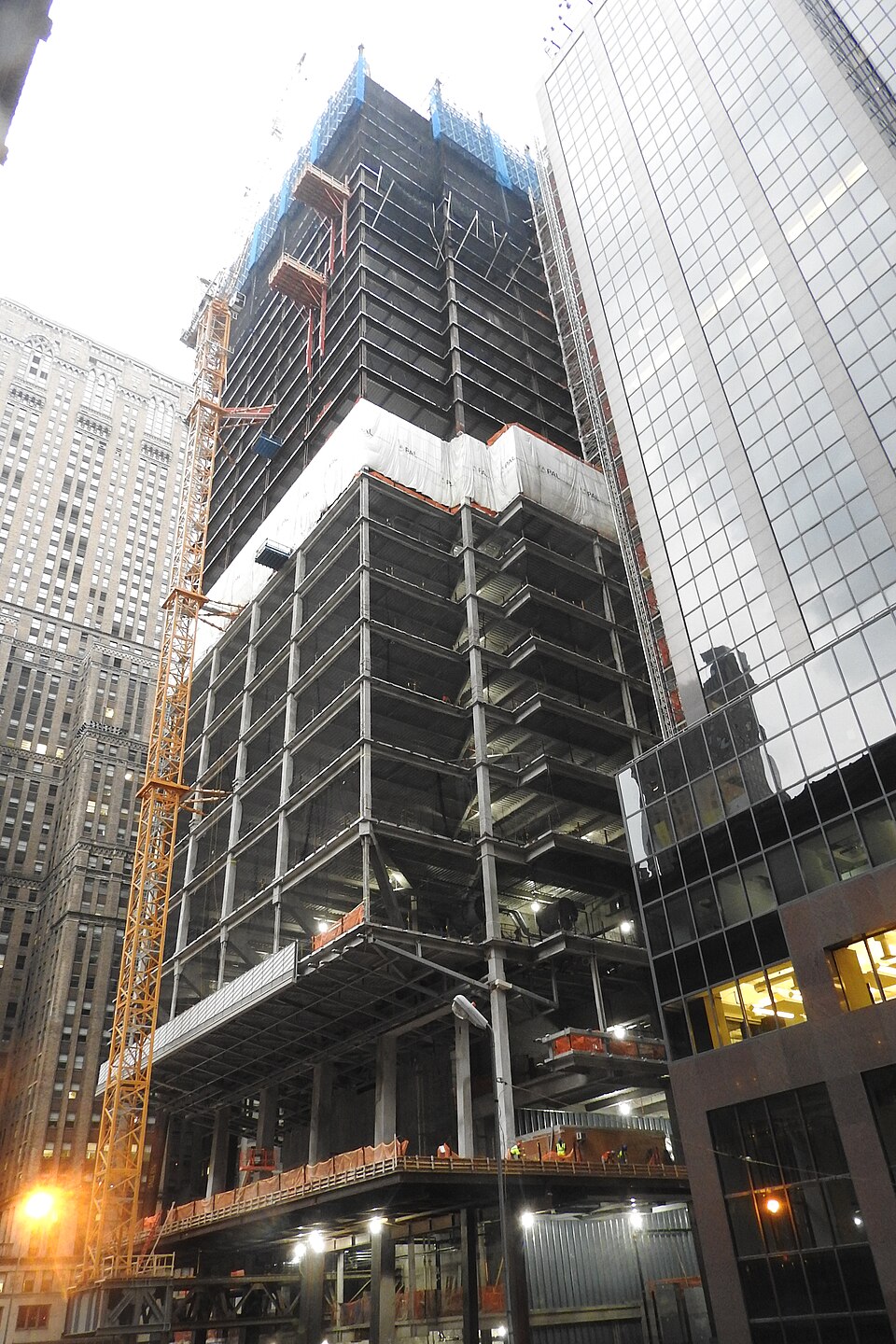 One Vanderbilt tower at dusk